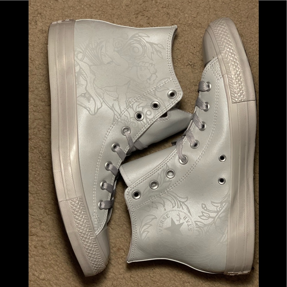Wheat silver converse